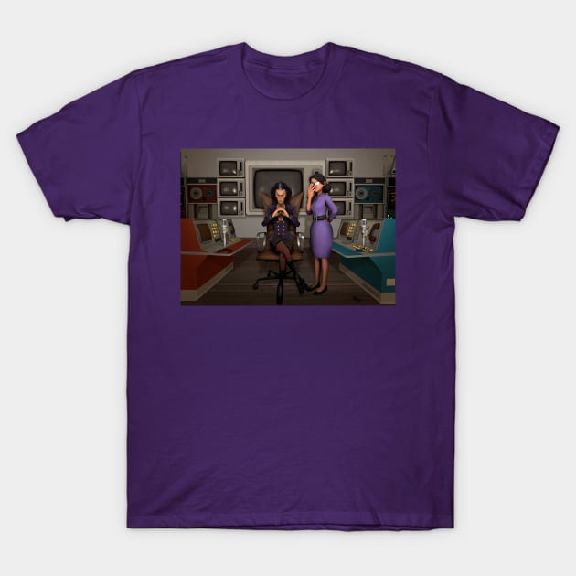 Team Purple T-Shirt by Blackmoonrose13